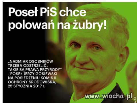 Posłów też trza odstrzelić