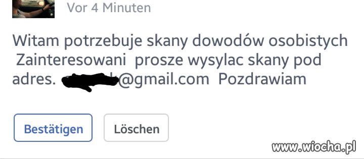 Potrzebne skany dowodòw ...