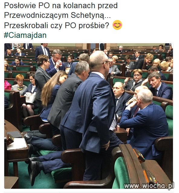 W PO także są tzw Klęczniki..