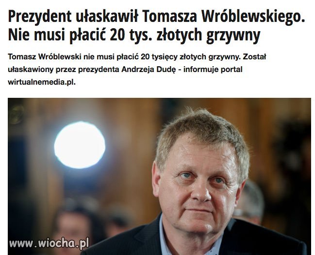 Proponuje (z litości nie nazwę go prezydentem),