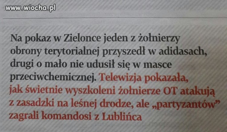 Z cyklu obrona terytorialna 