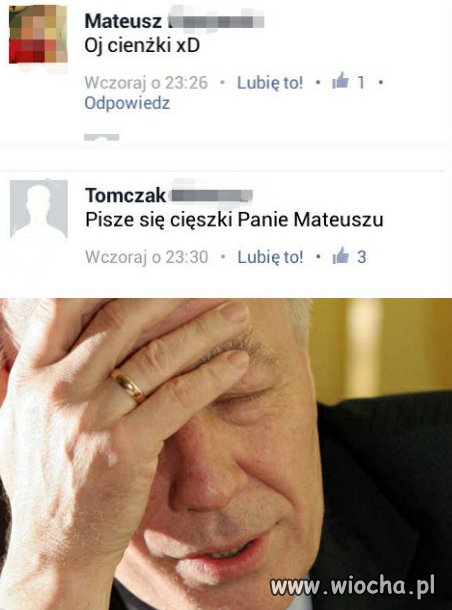 Oj ciężki ten język ojczysty