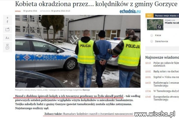 Herod z diabłem śpiewali kolędy a Żyd kradł