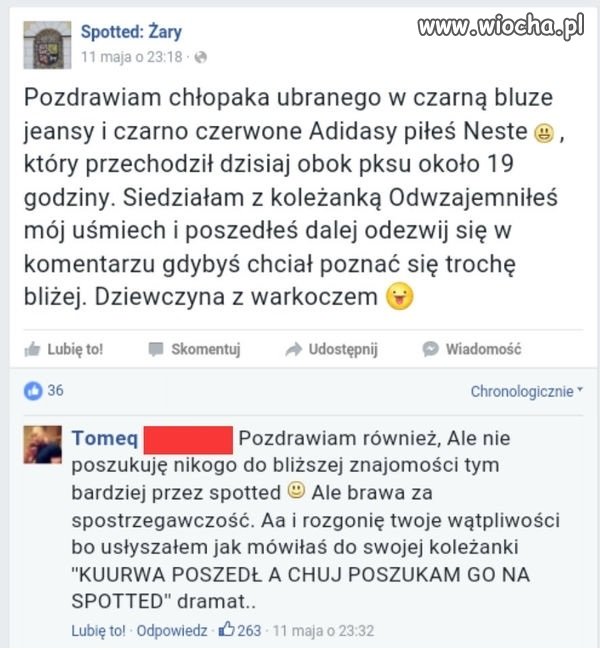 Poszuka na spotted