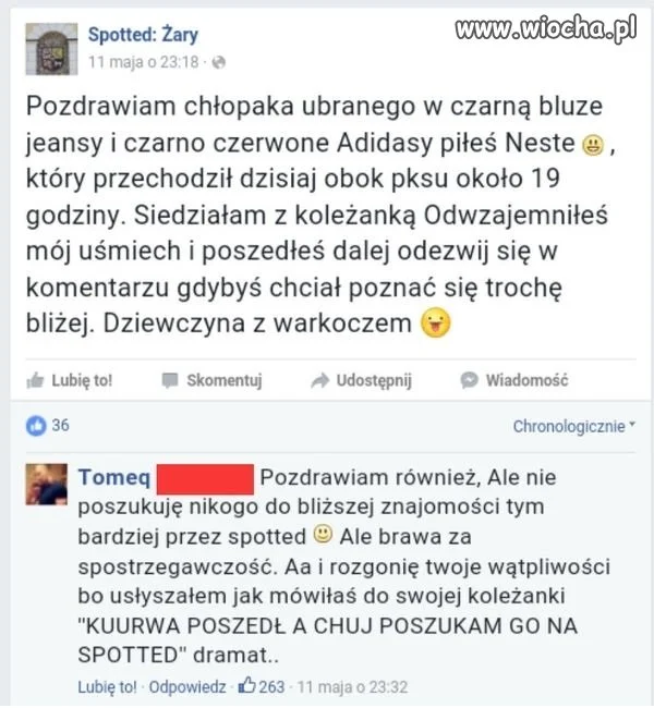 Poszuka na spotted