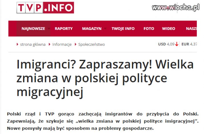 No się narobiło... 