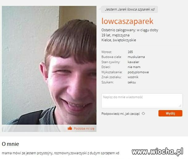 Jarek łowca szparek