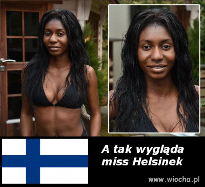 Typowa uroda kobiety z Finlandii...