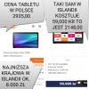 ZASTANAWIAM SIĘ NAD ZAKUPEM TABLETU 