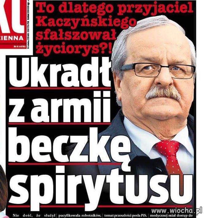 Walczył z komuną, osłabiał jej morale, ukradł im 