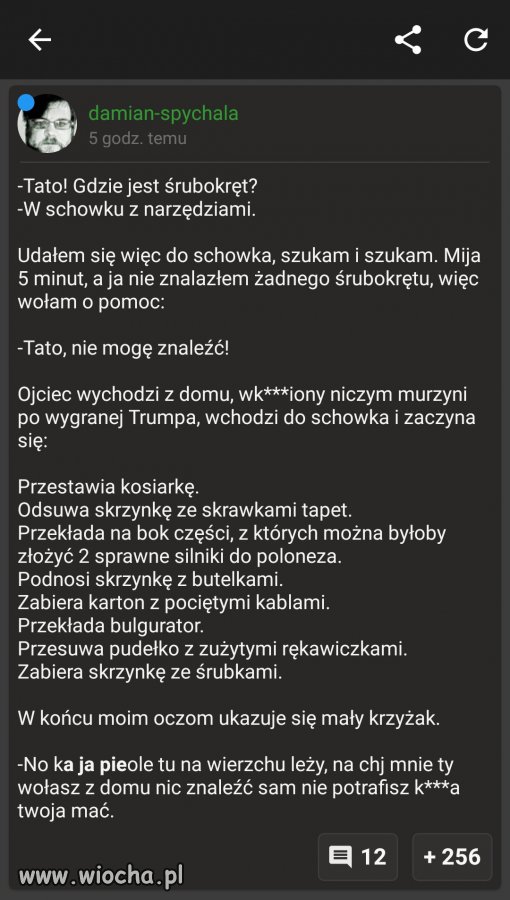 Damian pyta
