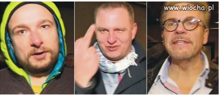Policja poszukuje awanturników. Bojówka KoD, 