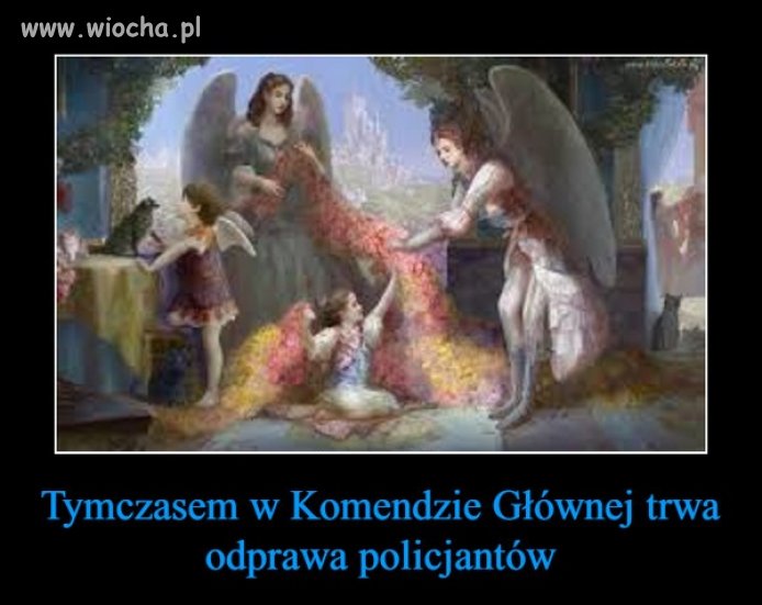 To pewnie przed frontem tow. Płaszczaka się odbywa