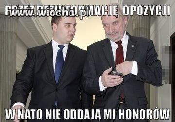 Skarga ulubieńca władzy
