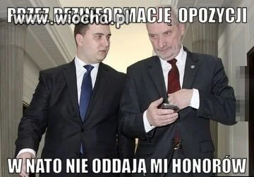 Skarga ulubieńca władzy