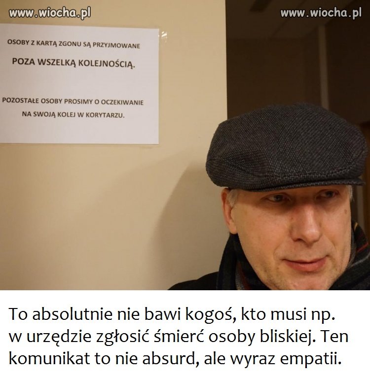 Nic śmiesznego...