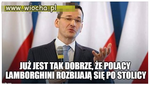 W wiadomościach podali, że mamy najniższy deficyt