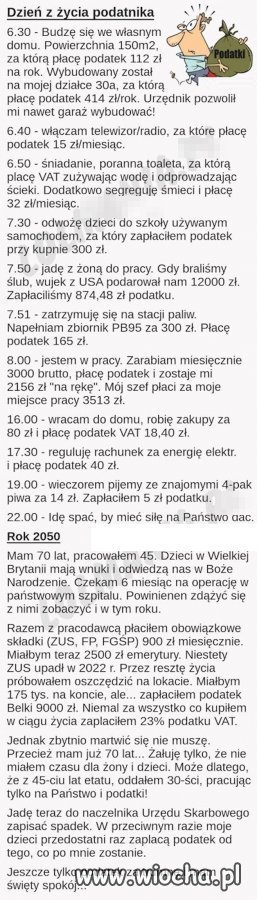 Dzień z życia podatnika