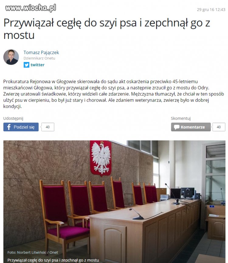 To samo proponuję zrobić jemu