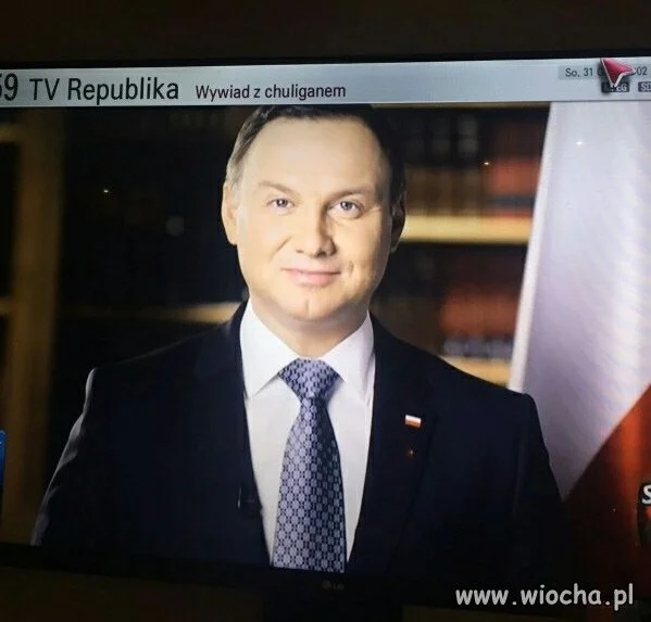 Można go nie lubić, ale żeby od razu tak