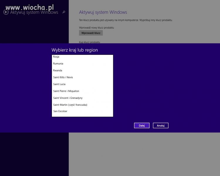 Aktywacja Windows