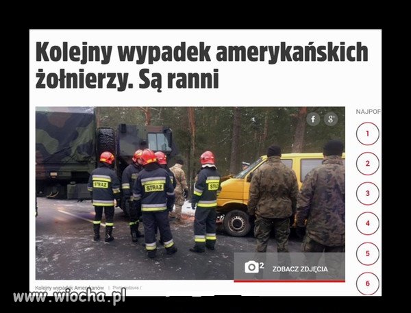 Chyba nie potrafią się odnaleźć w Polsce. 