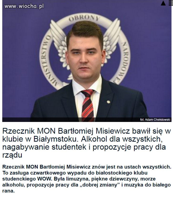 Kim on jest że oni tak kurczowo się go trzymają 