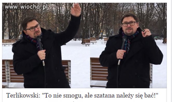 Chyba mu ten smog