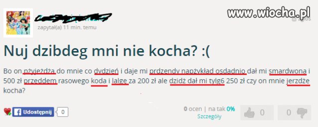Pytanie dziecka
