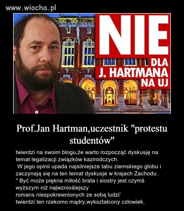 "prof"Hartman o związkach...