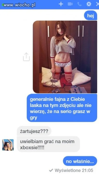 Uwielbia grać