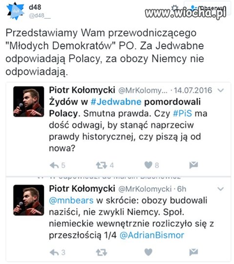 Kolejna weszka z "młodych demokratów"