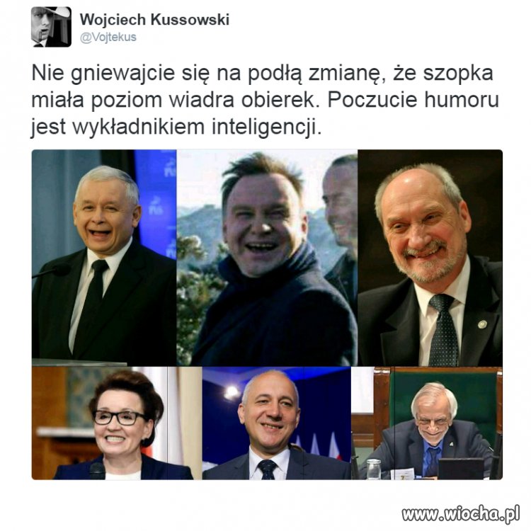 Poznasz głupiego po śmiechu jego ...