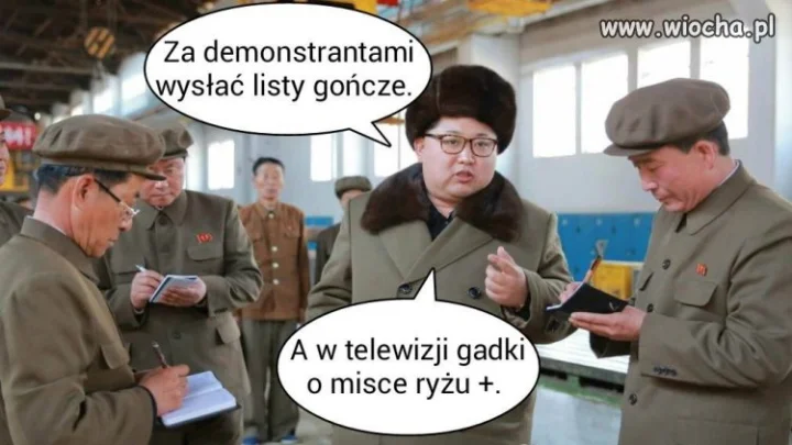 Za demonstrantami