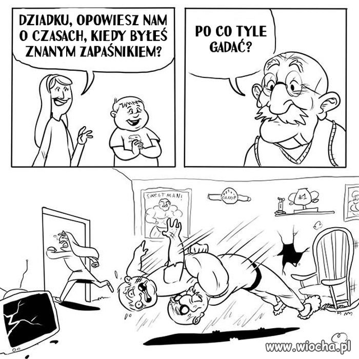 Nietypowy dziadek