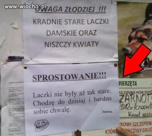 Sprostowanie