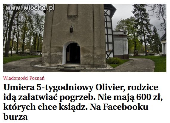 A w kościele jak zwykle najważniejsze: