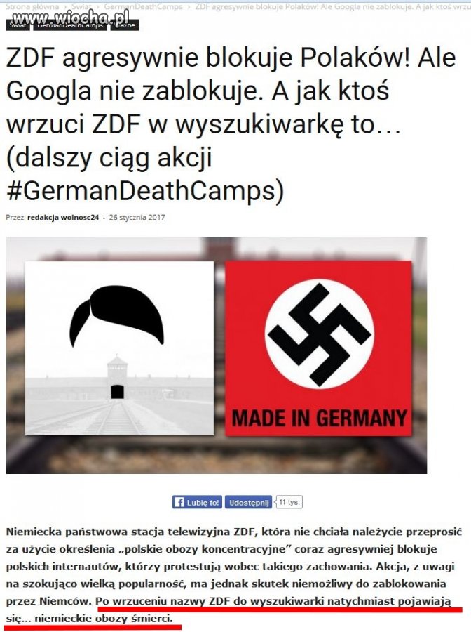 I tak trzymać, koniec zakłamywania historii.
