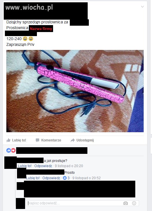 Śląska sprzedaż prostownicy