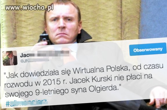 Nazbierało mu się