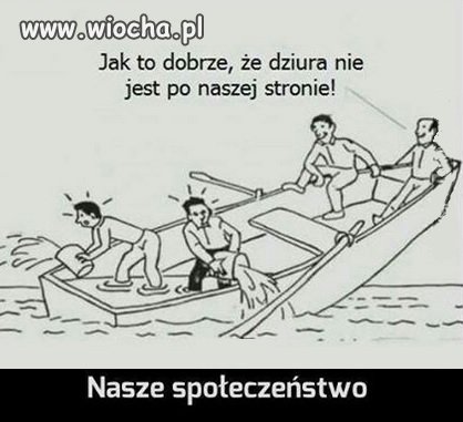 Niestety tak nas pezes