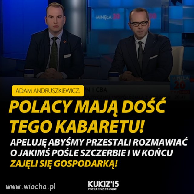 Ile będziemy patrzeć na "ich" śmieszne wojny?