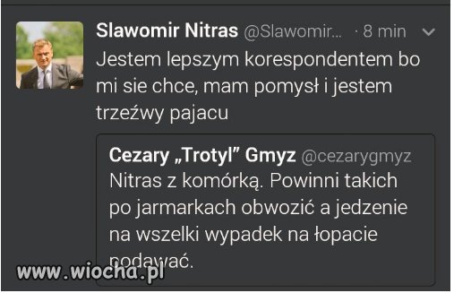 Brawo Sławek! trza tępić buractwo!