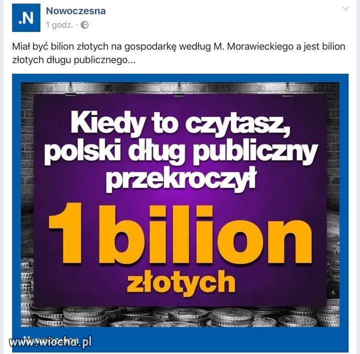 Bilion, jest bilion! 