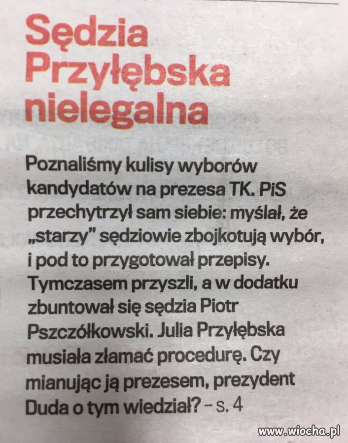Takie tam mało ważne,