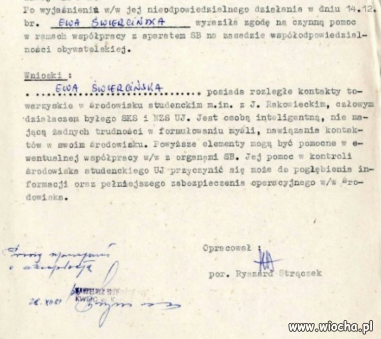 Autorka Puczu w TVPis agentka SB