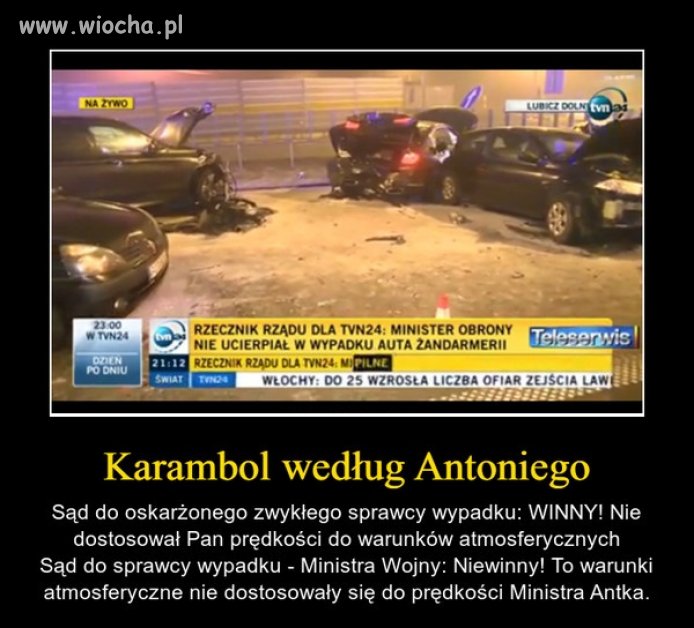 A za zniszczenia samochodów zwykłych obywateli