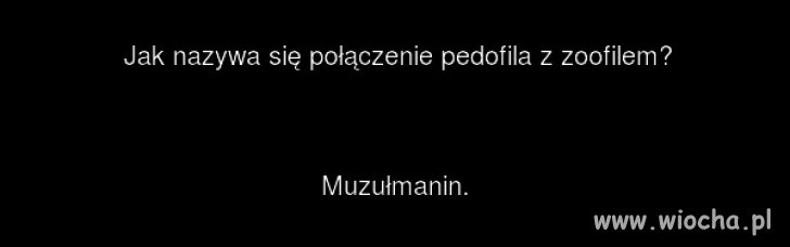 Żadnej obrazy, sama prawda...