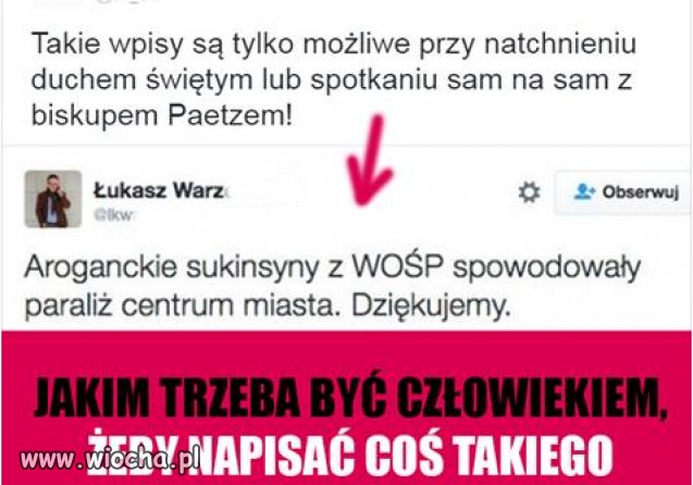 Czemu nie napisał tak