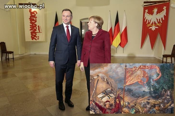 Duda i Merkel